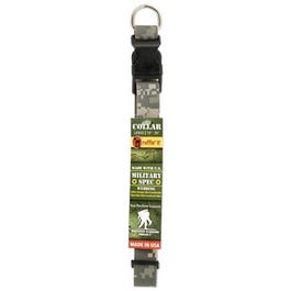 Dog Collar, Camouflage Military Spec, 1 x 18-26-In.