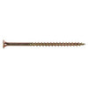 Fas-N-Tite Wood Screws, Zinc & Yellow Dichromate, 2-In. x 6, 1/4-Keg Bucket