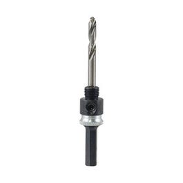 Hex Shank Mandrel, 3/8-In., Fits 9-1/16 to 1-1/4-In.