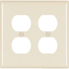Light Almond 2-Duplex Nylon Wall Plate