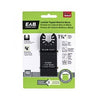 Oscillating Tool Blade, Flush Cut, 1-1/4-In.